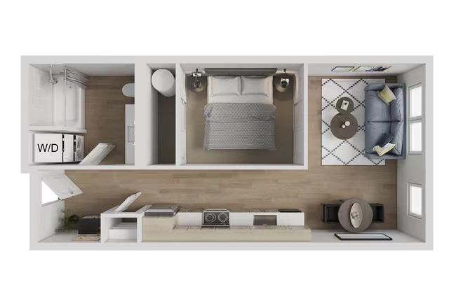 Open 1A MFTE* 4303 floor plan